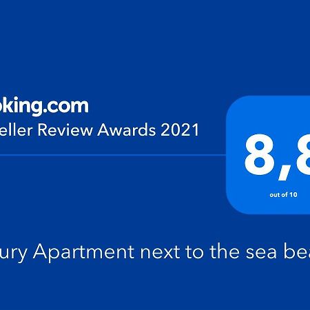 Luxury Apartment Next To The Sea Beach Atenas Exterior foto